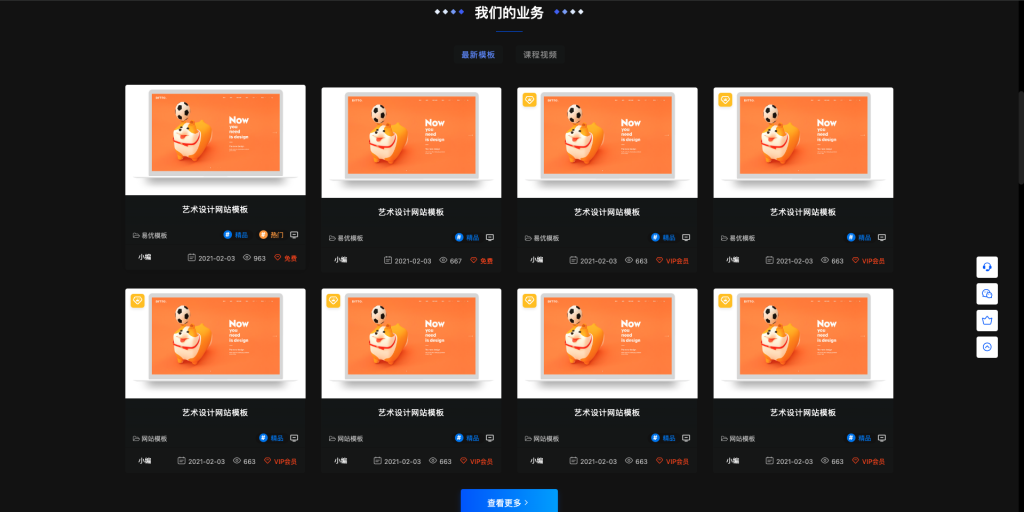 图片[2]-资源下载源码 出售视频教程付费观看 模板手机自适应 利于seo带暗夜模式切换（内部无资源，显示为测试图片）