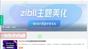 子比主题美化-文章高级筛选分类功能使用教程-保山人源码网-免费PHP网站源码模板,插件软件资源分享平台！